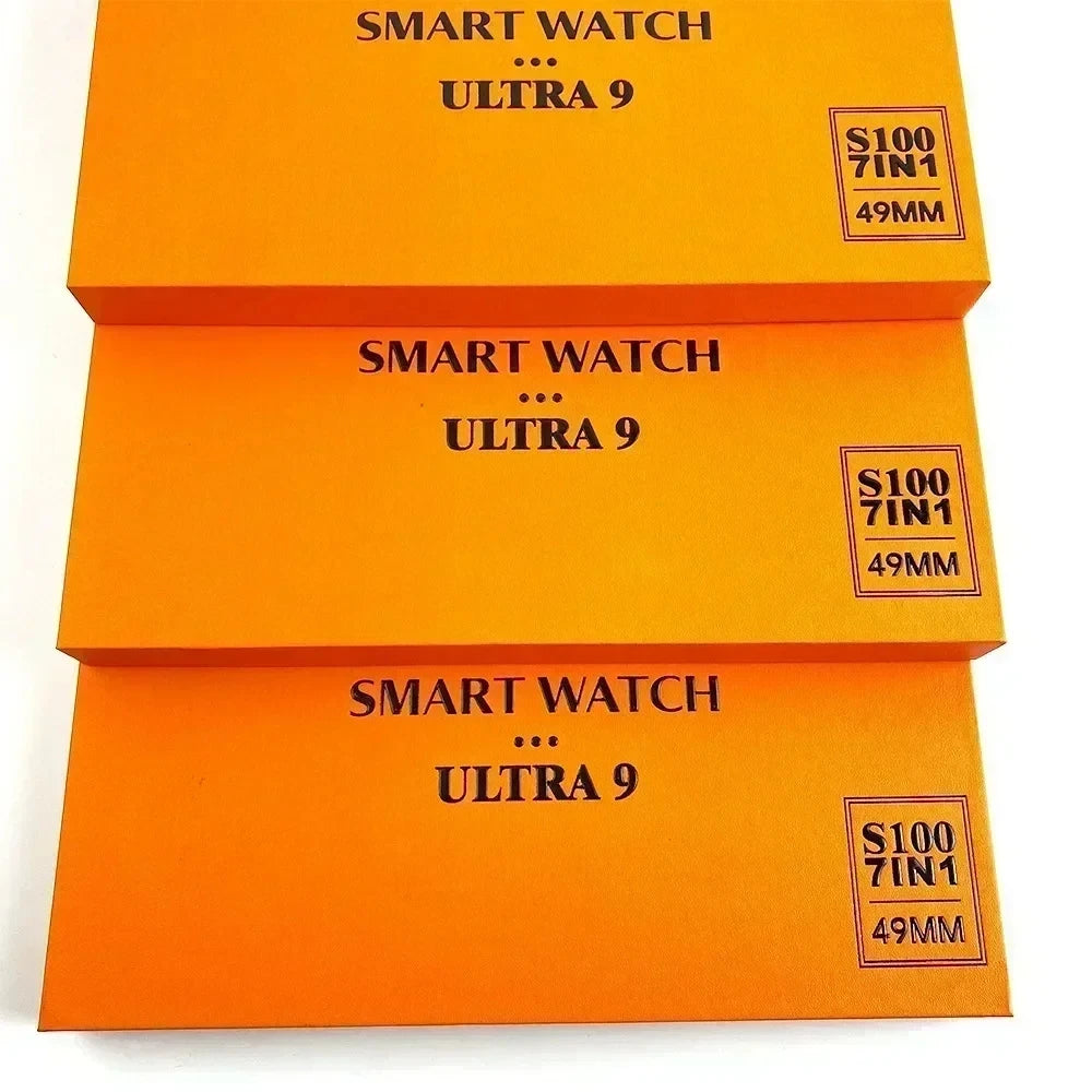 SmartWatch Serie 9 Ultra + Brinde Kit com 7 pulseiras