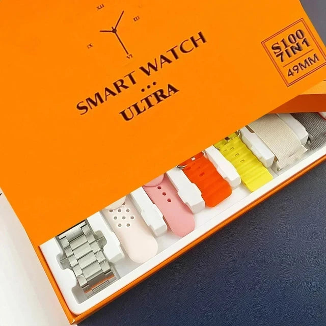 SmartWatch Serie 9 Ultra + Brinde Kit com 7 pulseiras