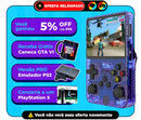 Console R36™ - 17.500 Jogos de 20+ Consoles (180 dias de Garantia)