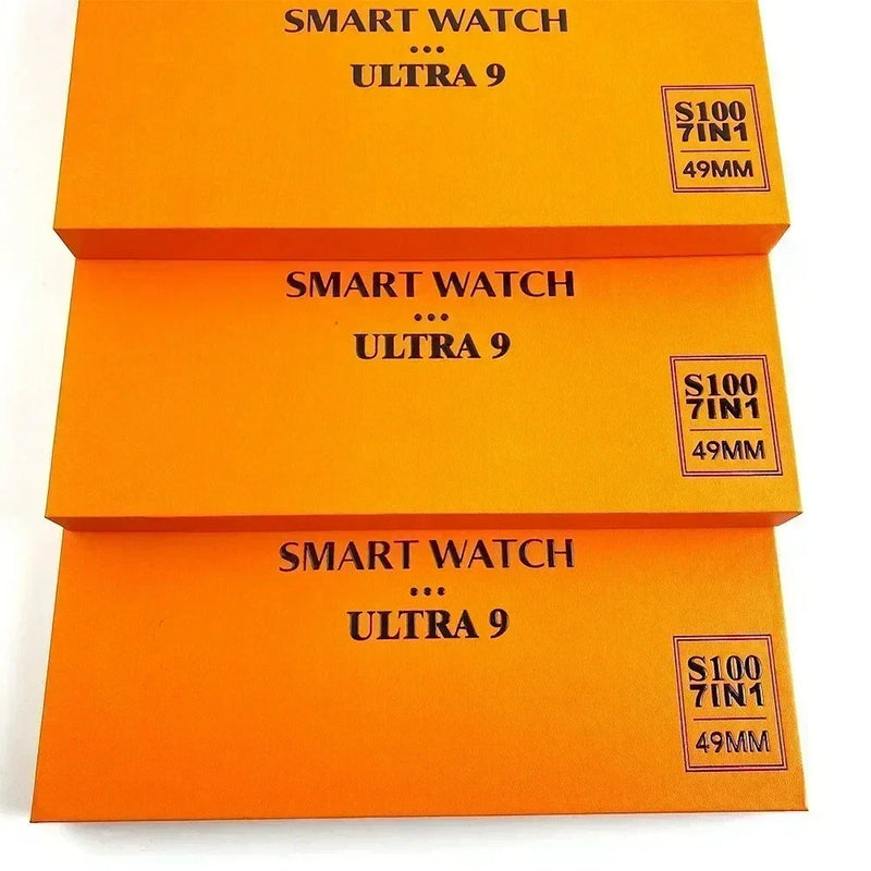 SmartWatch Serie 9 Ultra + Brinde Kit com 7 pulseiras