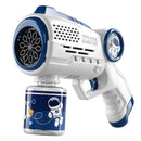 Pistola Astronauta de Bolhas Automática + Brinde Exclusivo