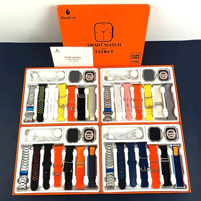 SmartWatch Serie 9 Ultra + Brinde Kit com 7 pulseiras