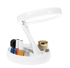 Espelho Para Maquiagem Com Luzes LED